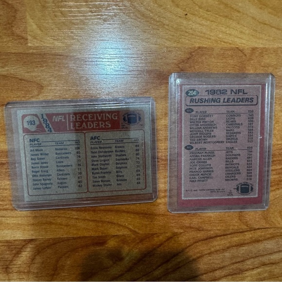 Legendary NFL Hall Of Famers Football Card Lot Dorsett, Monk, Newsome Nice - Picture 4 of 6